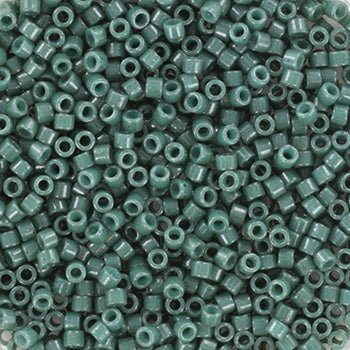 Miyuki Delica Perler DB2358 – Duracoat Opaque Dyed Forest Green (11/0) - Uniq Perler - 