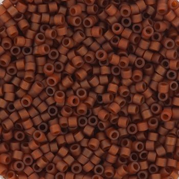 Miyuki Delica Pärlor DB2403 – Transparent Matte Rootbeer (11/0) - Uniq Perler - 