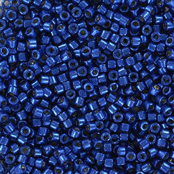 Miyuki Delica Pärlor DB2511 – Duracoat Galvanized Marinblå (11/0) - Uniq Perler - 