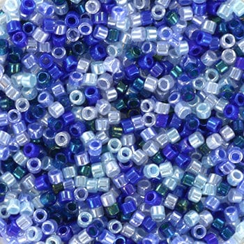 Miyuki Delica Perler, MIX 06, Ocean Waves, 11/0 - Uniq Perler - 115602