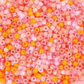 Miyuki Delica Beads - MIX 132, Bubblegum, 11/0 - Uniq Perler - 115943