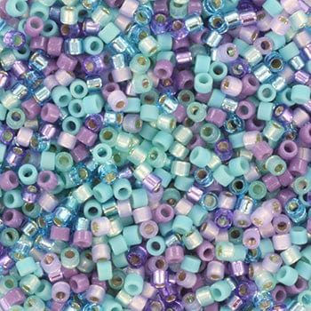 Miyuki Delica Perler, MIX 139, Misty Lilac, 11/0 - Uniq Perler - 13117 - 4