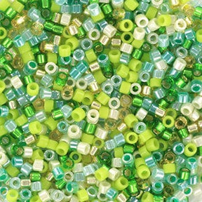 Miyuki Delica Beads, MIX 34, Happy Fields, 11/0 - Uniq Perler - 115604