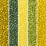 Miyuki Delica Sæt - Sunny Mix, 11/0 - Uniq Perler - 644678