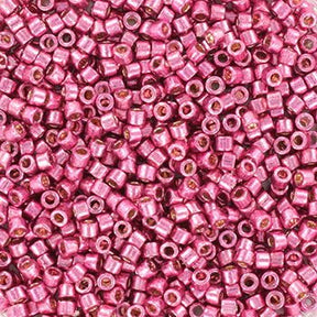 Miyuki delica's 11/0 - duracoat galvanized hot pink 1840 - Uniq Perler - 118435