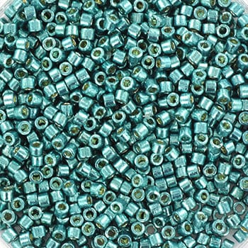 Miyuki delica's 11/0 - (duracoat galvanized sea foam 1847) - Uniq Perler - 114348