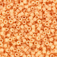 Miyuki delica's 11/0 - duracoat opaque dyed champagne cream 2351 - Uniq Perler - 123290
