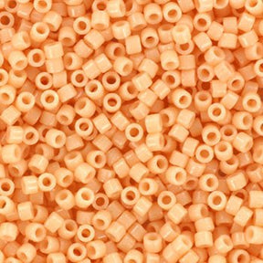 Miyuki delica's 11/0 - duracoat opaque dyed champagne cream 2351 - Uniq Perler - 123290