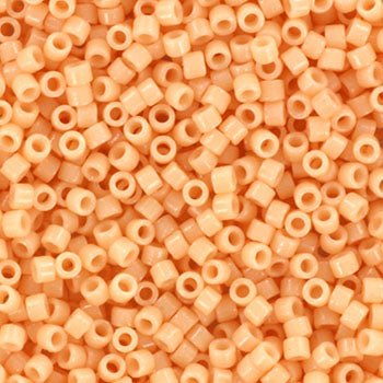 Miyuki delica's 11/0 - duracoat opaque dyed champagne cream 2351 - Uniq Perler - 123290