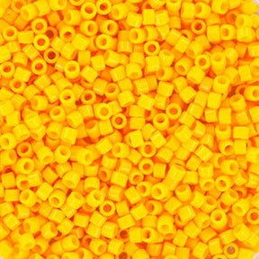 Miyuki Delica's 11/0 - (duracoat opaque dyed helles Kürbis 2103) - Uniq Perler - 113596