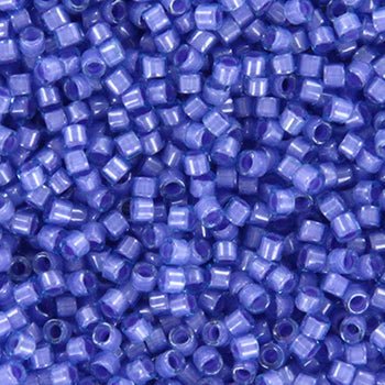 Miyuki delica's 11/0 - fancy lined lavender 2388 - Uniq Perler - 123293