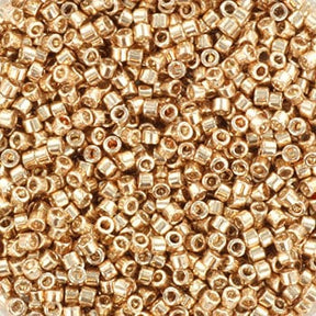 Miyuki delica's 11/0 - galvanized champagne 433 - Uniq Perler - 256582