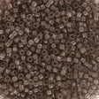 Miyuki delica's 11/0 - transparant taupe 1417 - Uniq Perler - 115941