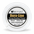 Miyuki Dura-Line Tråd – Hvid (0,15mm) - Uniq Perler - 13830