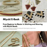 Miyuki E - Bog – Fra Begynder Til Mester I Sy Og Vævning Med Miyuki - Uniq Perler - 543485