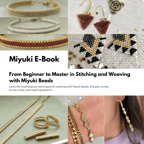 Miyuki E - Bog – Fra Begynder Til Mester I Sy Og Vævning Med Miyuki - Uniq Perler - 543485
