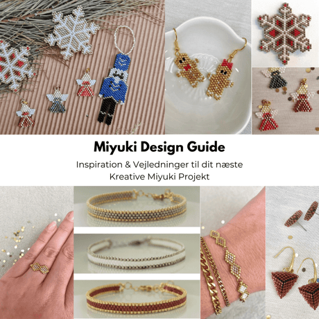 Miyuki E - Bog - Lær At Lave Diverse Smykker Og Vedhæng - Uniq Perler - 415648