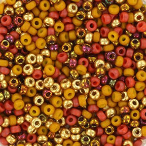 Miyuki Rocailles Pärlor 11/0 (Sahara storm mix93) - Uniq Perler - 