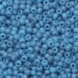 Miyuki Rocailles Perler, (Opaque matte luster pale denim 2074) - Uniq Perler - 