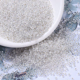 Miyuki Rocailles Perler, RR 0001, Silver Lined Crystal, 11/0 - Uniq Perler - 1111490007