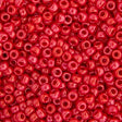 Miyuki Rocailles Perler, RR 0426, Opaque Luster Red, 11/0 - Uniq Perler - 66665411
