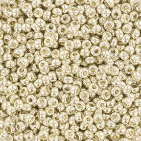Miyuki Rocailles Perlen, RR 1051, Galvanized Silber, 11/0 - Uniq Perler - 115610