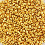 Miyuki Rocailles Perler, RR 191, 24K Goldplated, 11/0, (Ekstra Slidstærk) - Uniq Perler - 5673546436