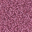 Miyuki Rocailles Perler, RR 1931, Semi Frosted Light Raspberry Lined Crystal, 11/0 - Uniq Perler - 111264