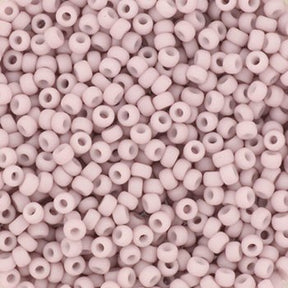 Miyuki Rocailles Perler – RR 2025 - 1, Opaque Matte Light Mauve (11/0) - Uniq Perler - 11-2025-1-125