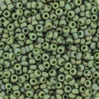 Miyuki Rocailles Perler, RR 2031, Metallic Matte Luster Sage Green, 11/0 - Uniq Perler - 115611