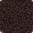 Miyuki Rocailles Perler - RR 409, opaque chocolate, 11/0 - Uniq Perler - 