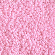 Miyuki Rocailles Perler, RR 415, Opaque Dyed Cotton Candy Pink, 11/0 - Uniq Perler - 112043