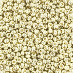 Miyuki Rocailles Beads, RR 4201, Duracoat Galvanized Silver, 11/0 - Uniq Perler - 1142014