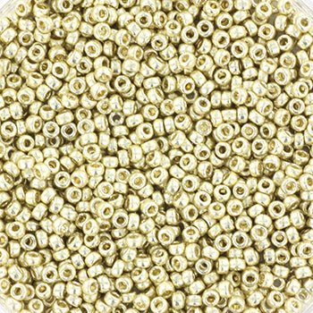 Miyuki Rocailles Perler – RR 4201, Duracoat Galvanized Silver (15/0) - Uniq Perler - 15-4201-100