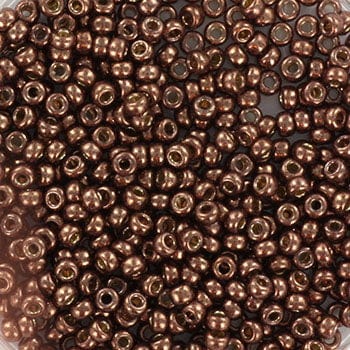 Miyuki Rocailles Perler, RR 4213, Duracoat Galvanized Dark Mauve, 11/0 - Uniq Perler - 00743195