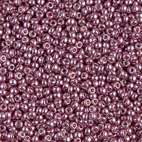Miyuki Rocailles Beads, RR 4218, Duracoat Galvanized Dusty Orchid, 11/0 - Uniq Perler - 1299906