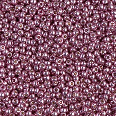 Miyuki Rocailles Perler, RR 4218, Duracoat Galvanized Dusty Orchid, 11/0 - Uniq Perler - 1299906