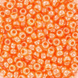 Miyuki Rocailles Perler, RR 423, Opaque Luster Light Orange, 8/0 - Uniq Perler - 8423676