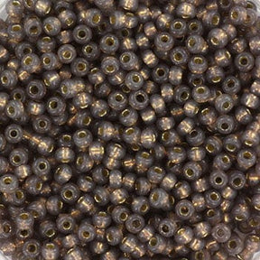 Miyuki Rocailles Perlen, RR 4250, Duracoat Silverlined Gefärbtes Taupe, 11/0 - Uniq Perler - 665396