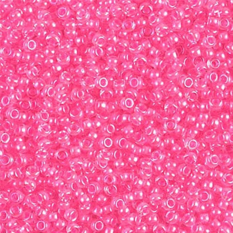 Miyuki Rocailles Perler, RR 4299, Luminous Pink, 11/0 - Uniq Perler - 111262