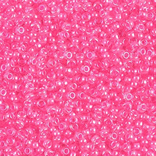 Miyuki Rocailles Perler, RR 4299, Luminous Pink, 11/0 - Uniq Perler - 111262