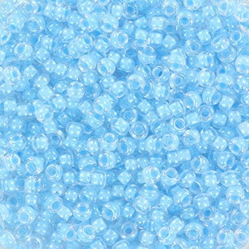 Miyuki Rocailles Perler, RR 4300, Luminous Turquoise, 11/0 - Uniq Perler - 0738294