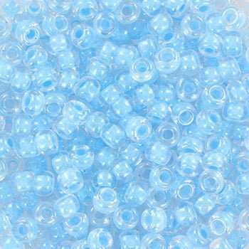 Miyuki Rocailles Perler – RR 4300, Luminous Turquoise (8/0) - Uniq Perler - 8-4300-125