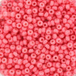 Miyuki Rocailles Perler - RR 4465, Duracoat Opaque Guava, 11/0 - Uniq Perler - 111269, 11 - 4465 - 4
