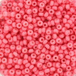Miyuki Rocailles Perlen - RR 4465, Duracoat Opaque Guave, 11/0 - Uniq Perler - 111269, 11 - 4465 - 4