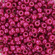 Miyuki Rocailles Perler – RR 4845, Opaque Dyed Fuchsia (8/0) - Uniq Perler - 8-4845-125