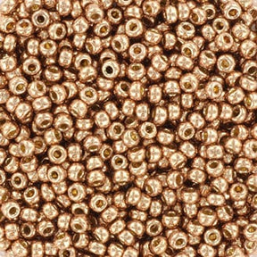 Miyuki Rocailles Perler, RR 5104, Duracoat Galvanized Soft Champagne, 11/0 - Uniq Perler - 113350