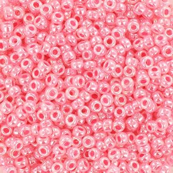 Miyuki Rocailles Perler, RR 535, Carnation Pink Ceylon, 11/0 - Uniq Perler - 34457433