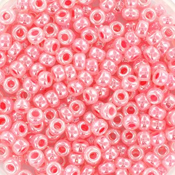 Miyuki Rocailles Perler - RR 535, Ceylon Carnation Pink (8/0) - Uniq Perler - 118439