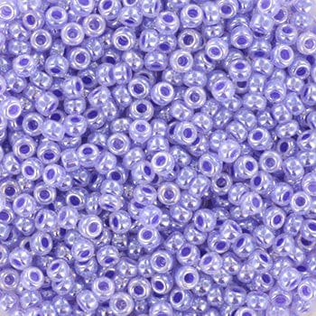 Miyuki Rocailles Perler, RR 538, Ceylon Lilac, 11/0 - Uniq Perler - 11 - 538 - 4